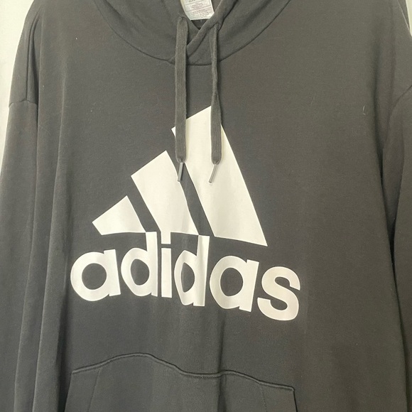 adidas Other - Adidas/ Men’s black hooded sweatshirt​​​​​​​